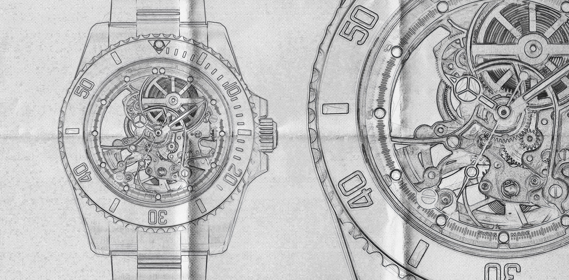 Andrea Pirlo's watch sketch submariner