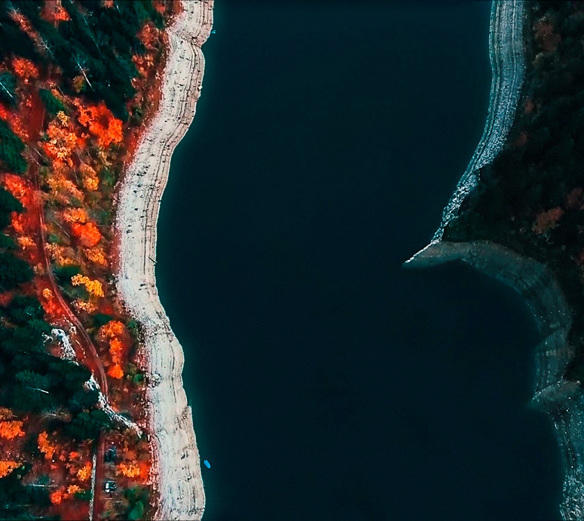 Aerial view of Switzerland