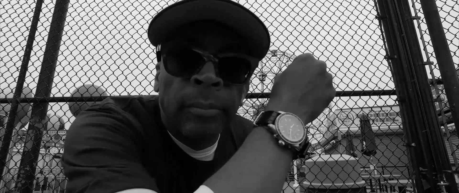 Spike Lee showing the Cool Hand Brooklyn Watch