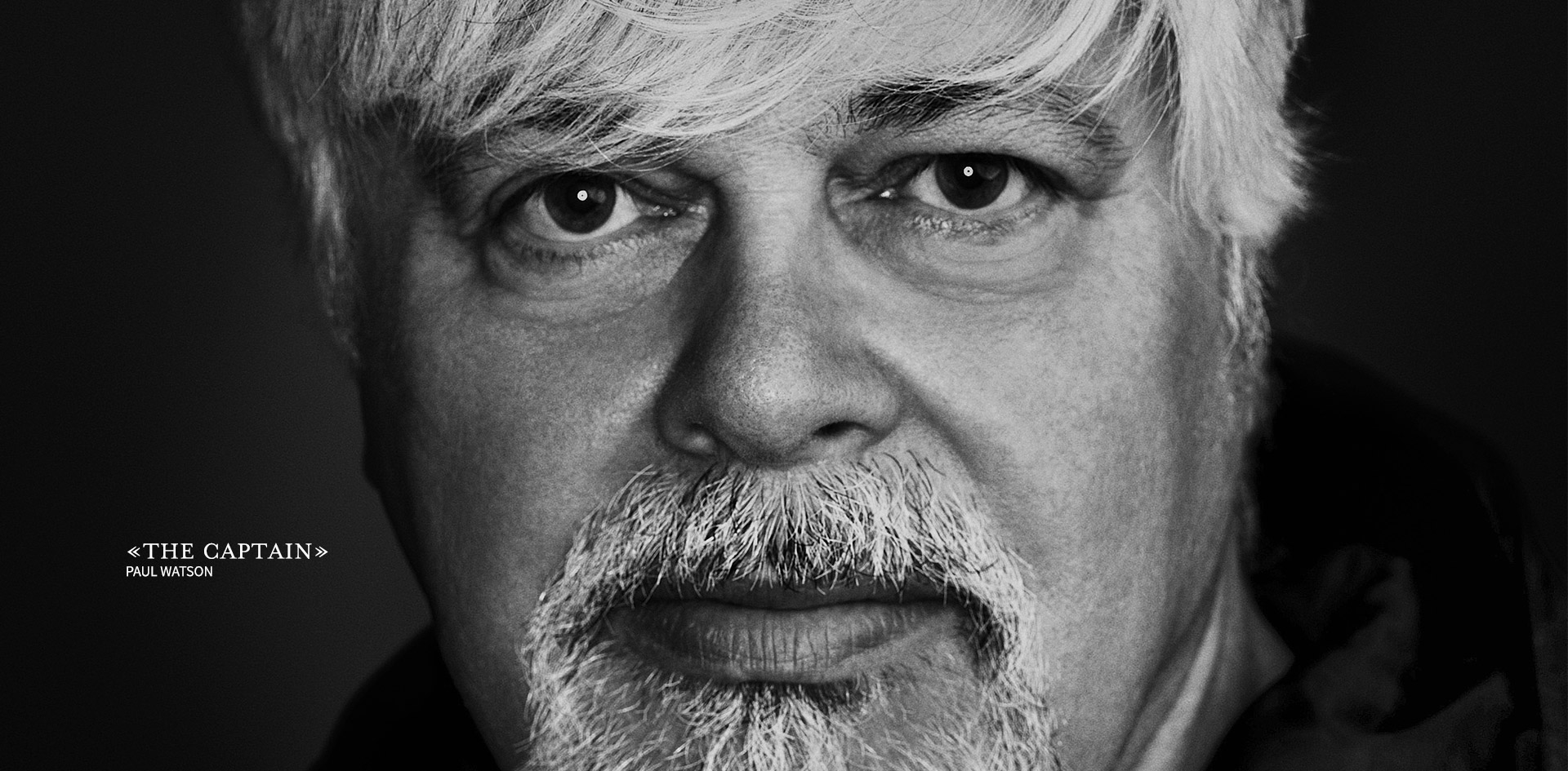 Captain Paul Watson closeup face